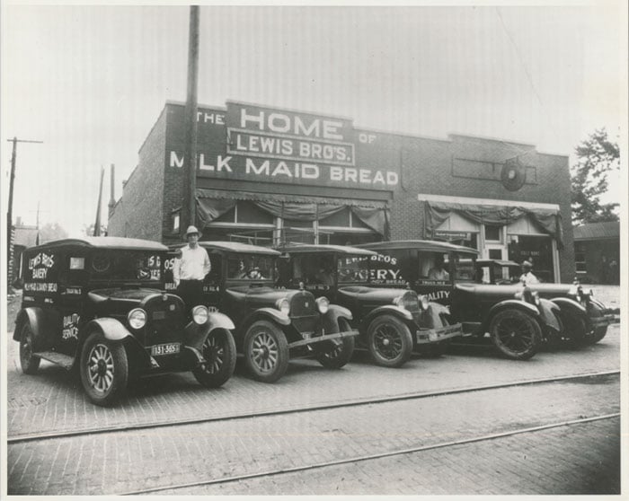 The Home of Lewis Brothers Milk Maid Bread &mdash; vintage photo